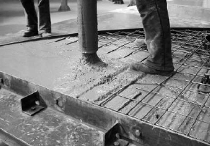 Производство элемента перекрытия из самоуплотняющегося бетона